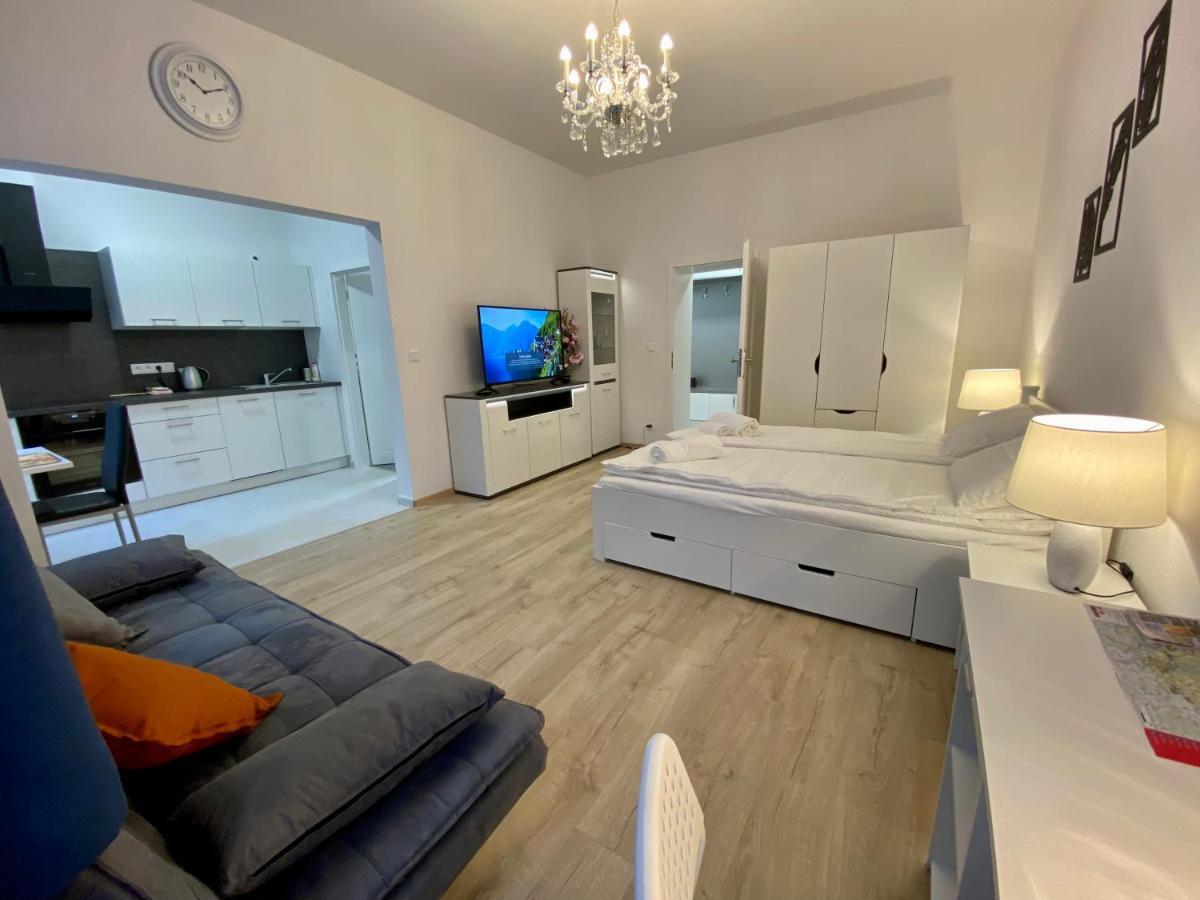 Top Class Apartments In Carlsbad 卡罗维发利 外观 照片