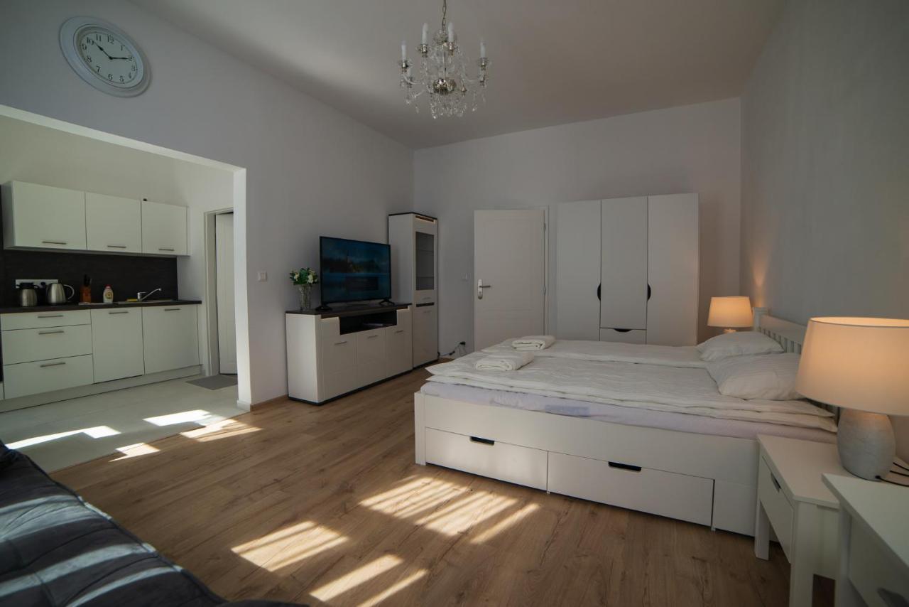 Top Class Apartments In Carlsbad 卡罗维发利 外观 照片